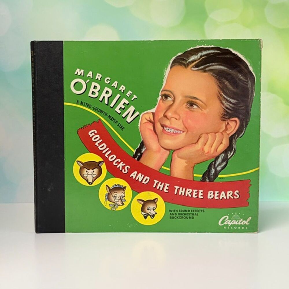 Margaret O'Brien Goldilocks Three Bears Capitol CB-32 78 RPM + Gene Kelly